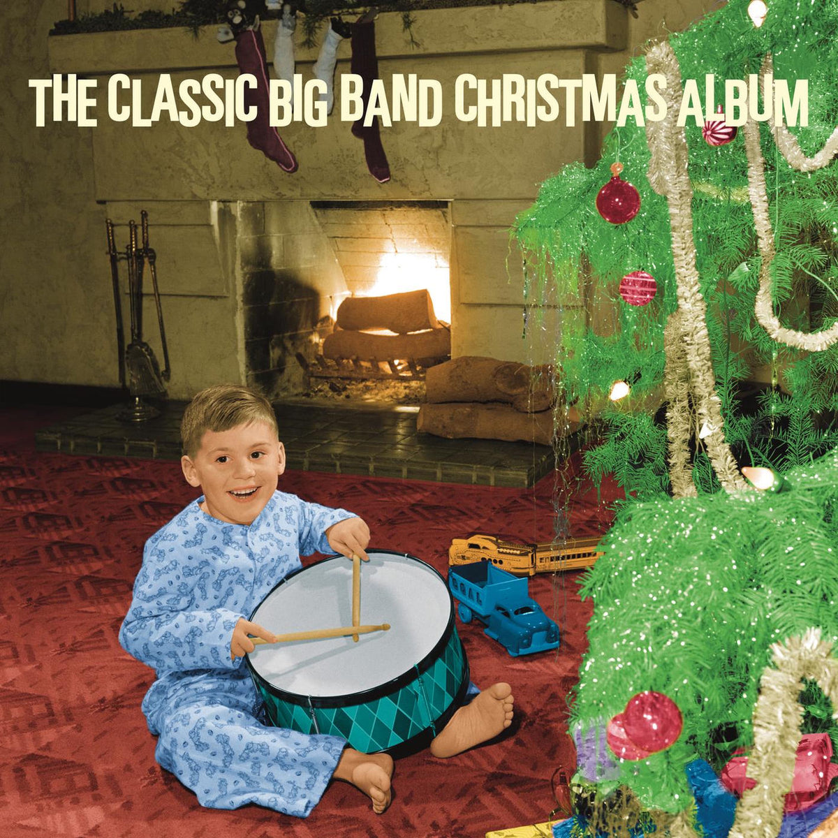 Various Artists – Classic Big Band Christmas Album vinyl record cover