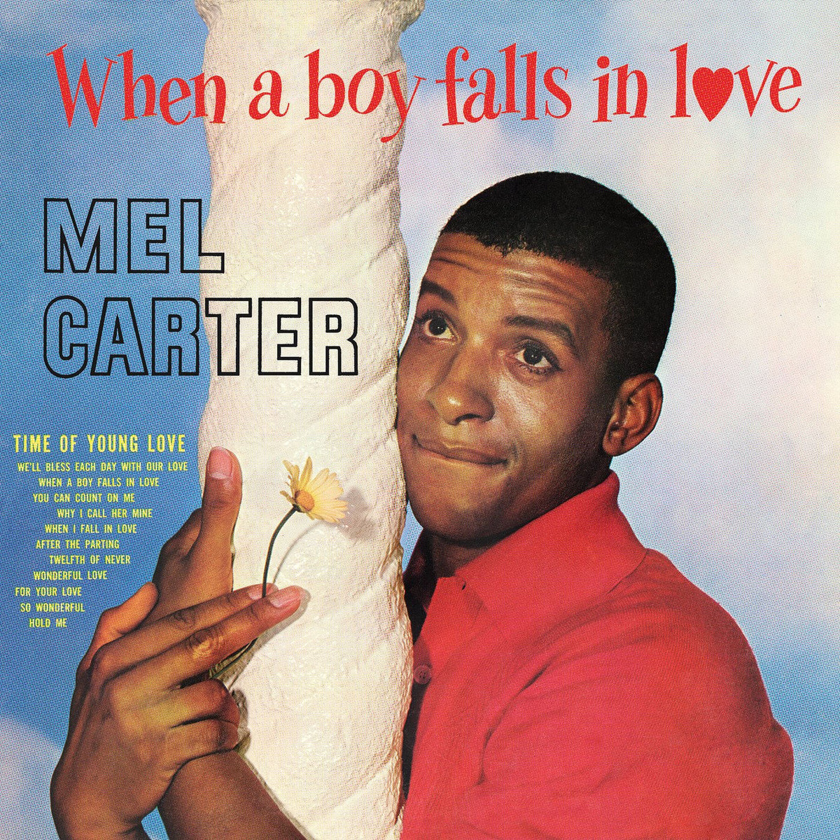 Mel Carter – When a Boy Falls in Love vinyl record cover