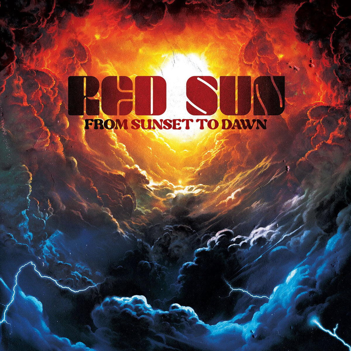 Red Sun – From Sunset to Dawn vinyl record cover