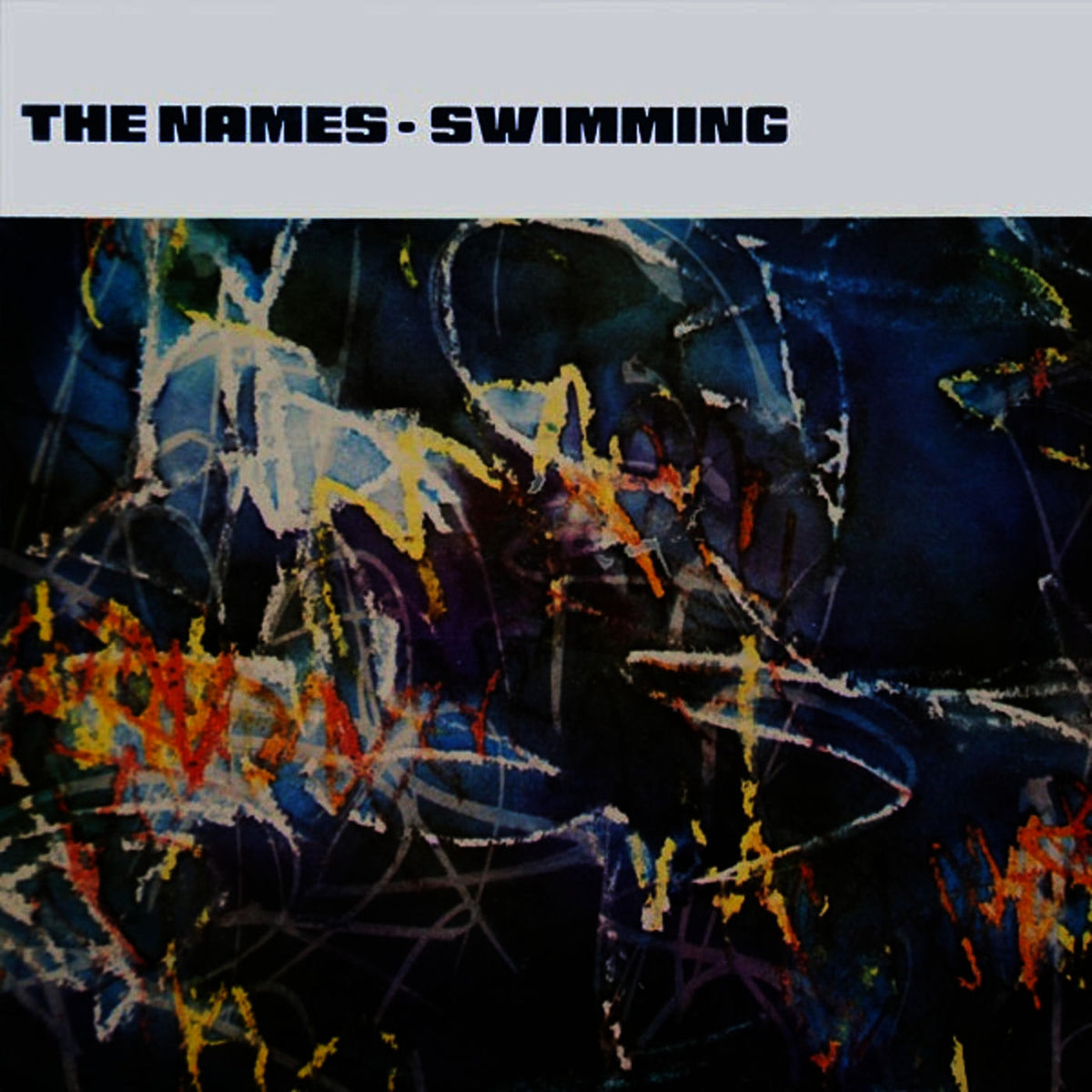 The Names – Swimming vinyl record cover