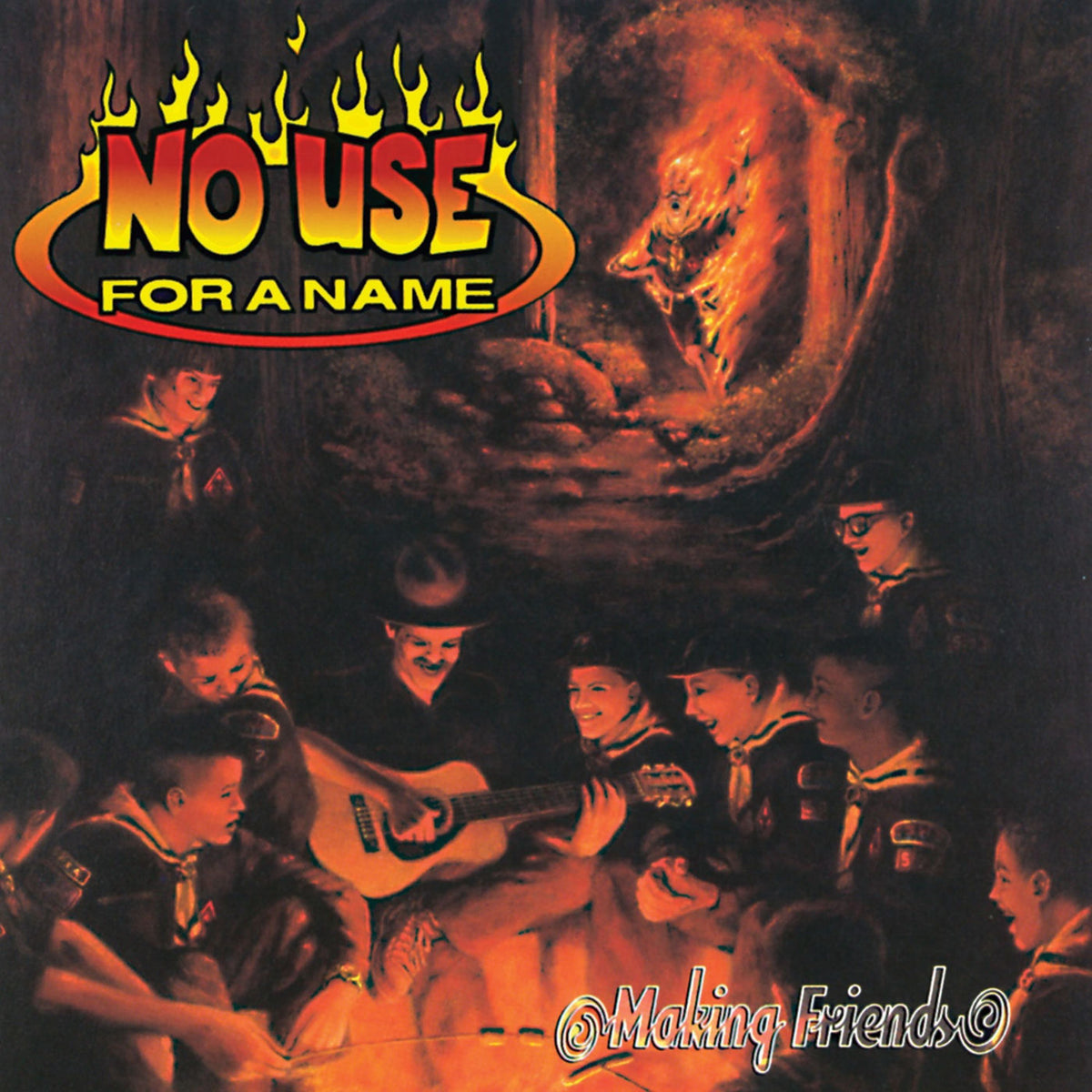 No Use for a Name – Making Friends vinyl record cover