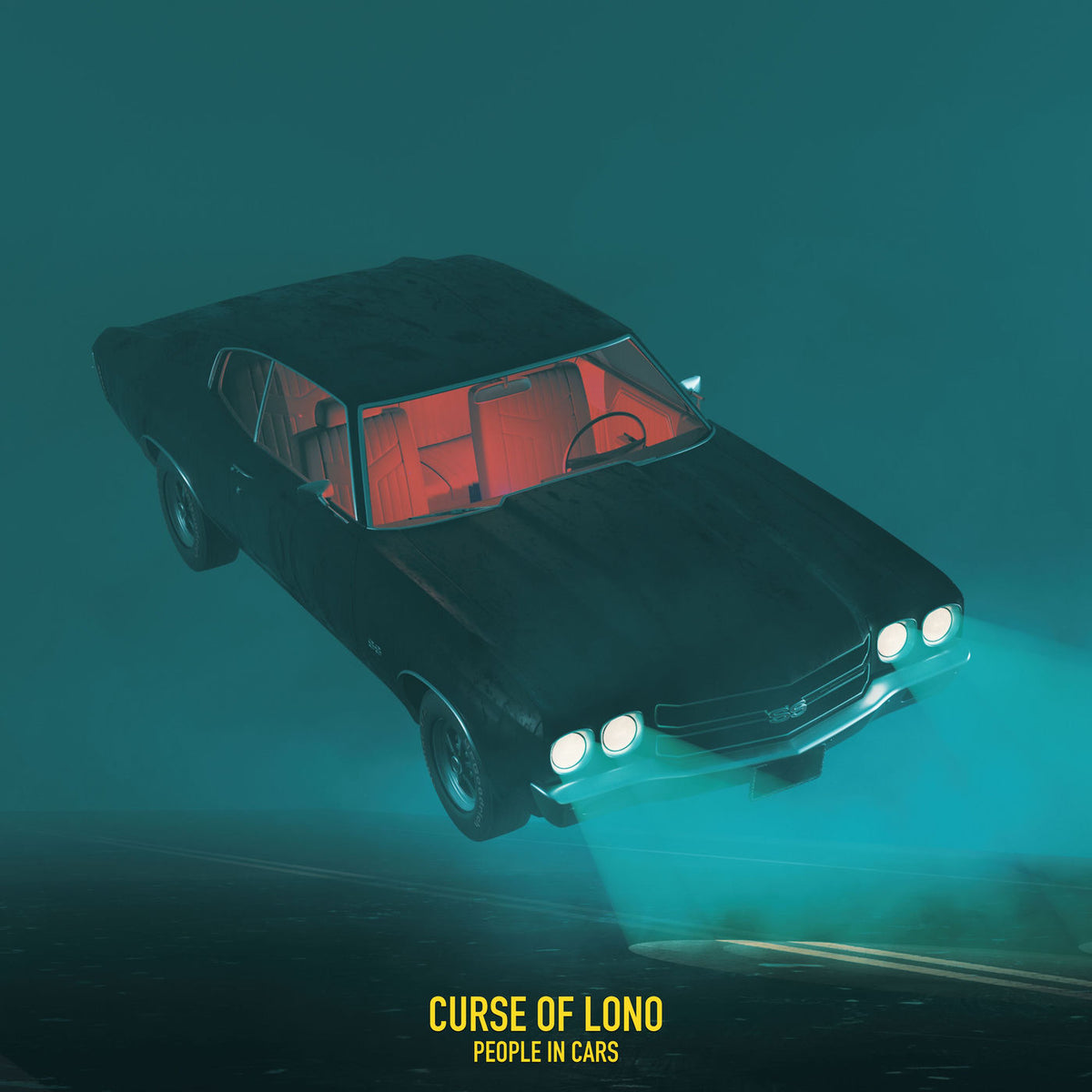 Curse Of Lono – People In Cars vinyl record cover