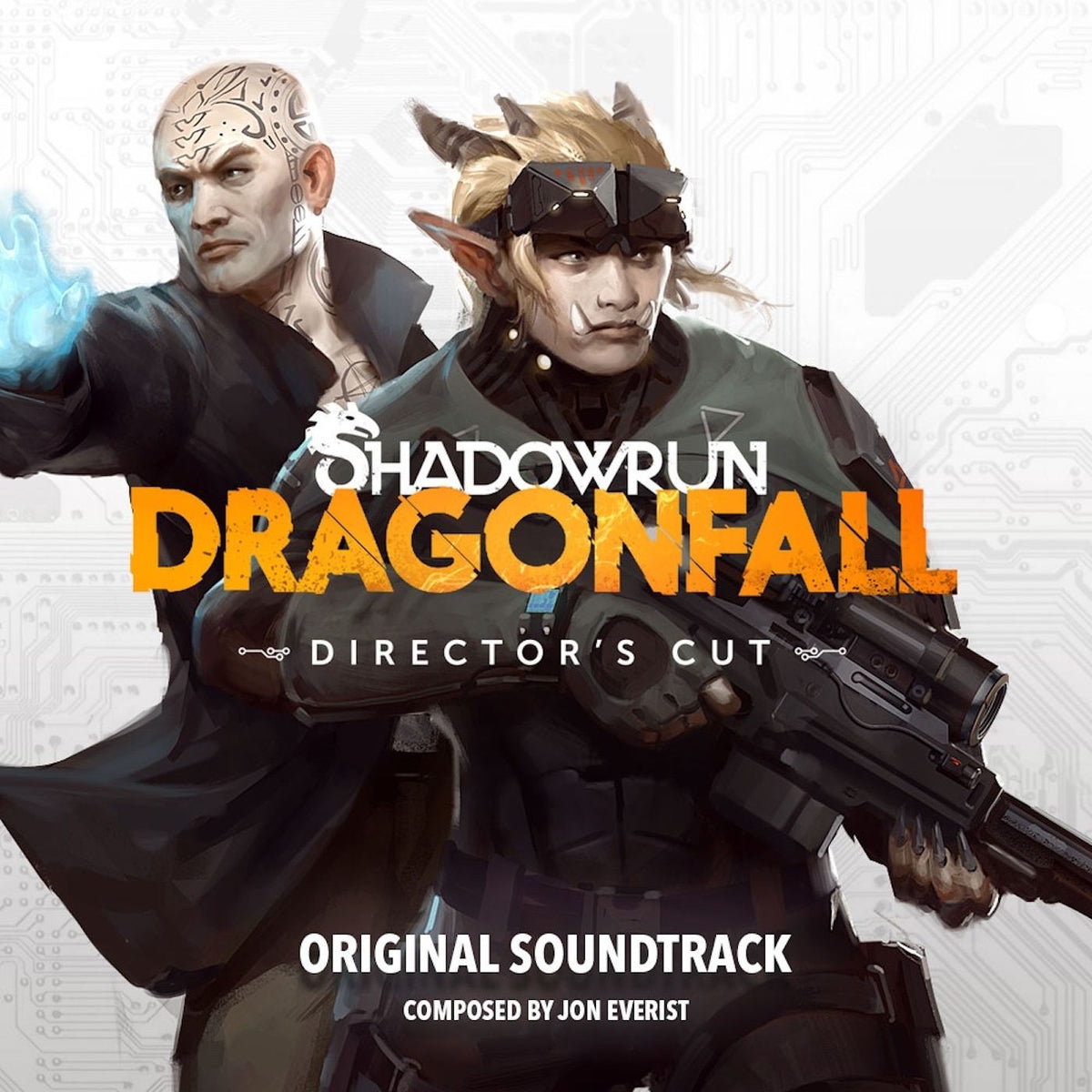 Jon Everist – Shadowrun: Dragonfall (Original Soundtrack) vinyl cover