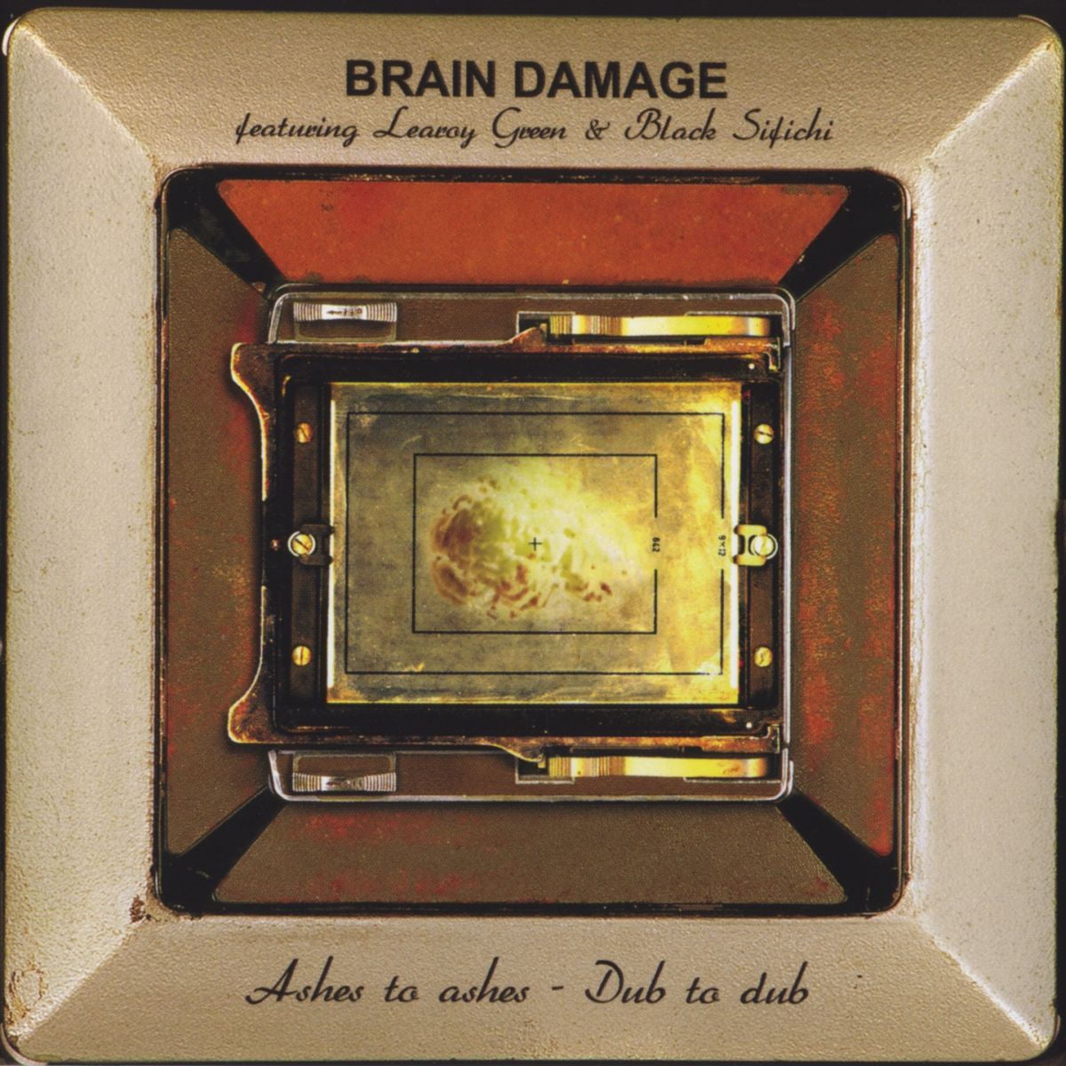 Brain Damage – Ashes To Ashes Dub To Dub vinyl record cover