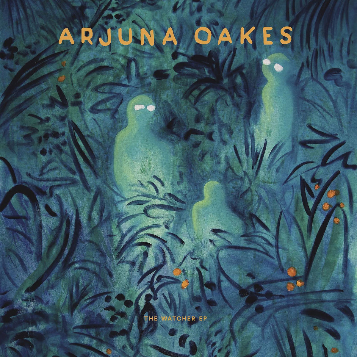 Arjuna Oakes – The Watcher - EP vinyl cover