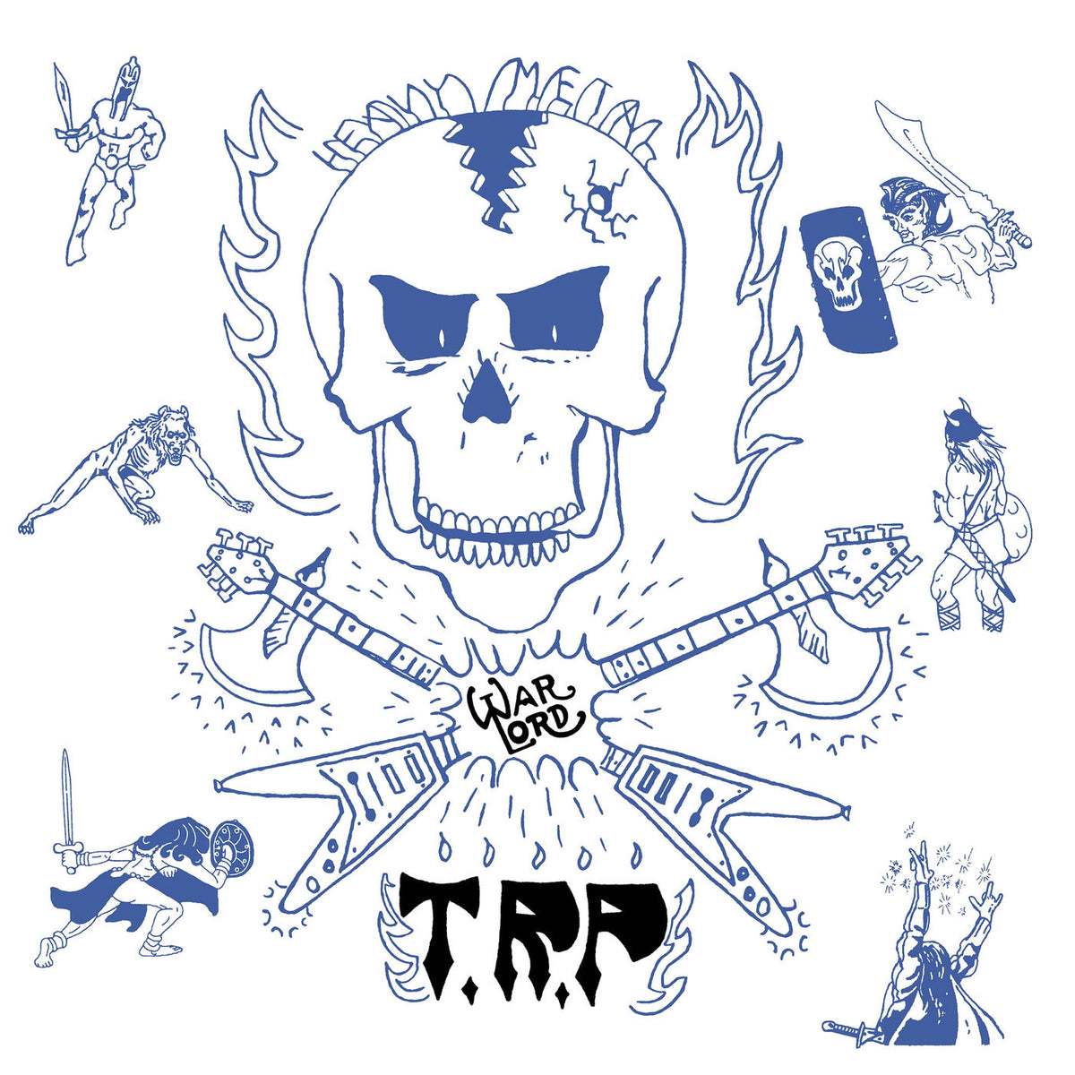 Trp – Warlord vinyl record cover