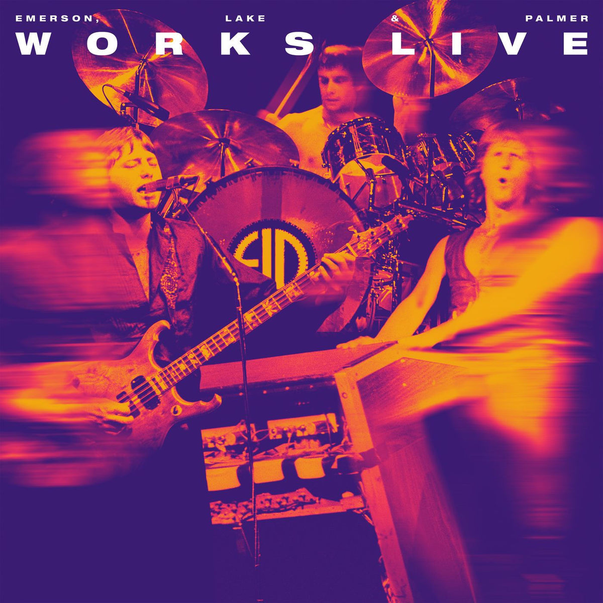 Emerson, Lake & Palmer – Works Live vinyl record cover