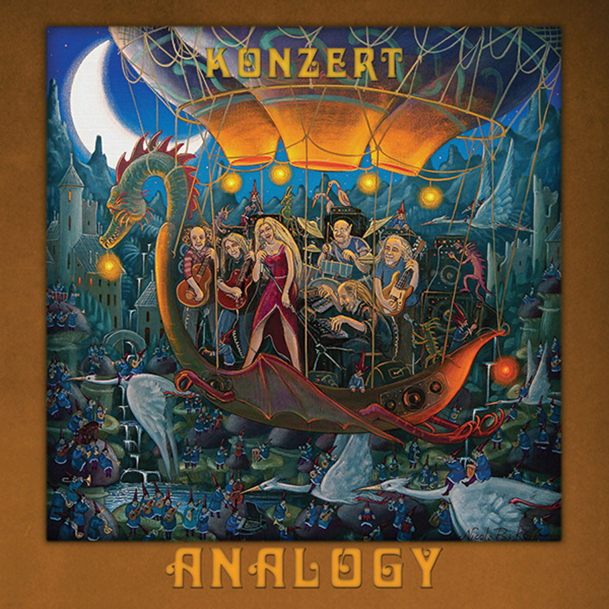 Analogy – Konzert vinyl record cover