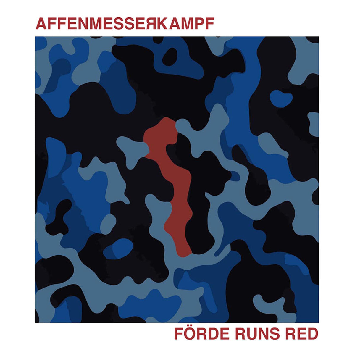 Affenmesserkampf – Forde Runs Red vinyl record cover