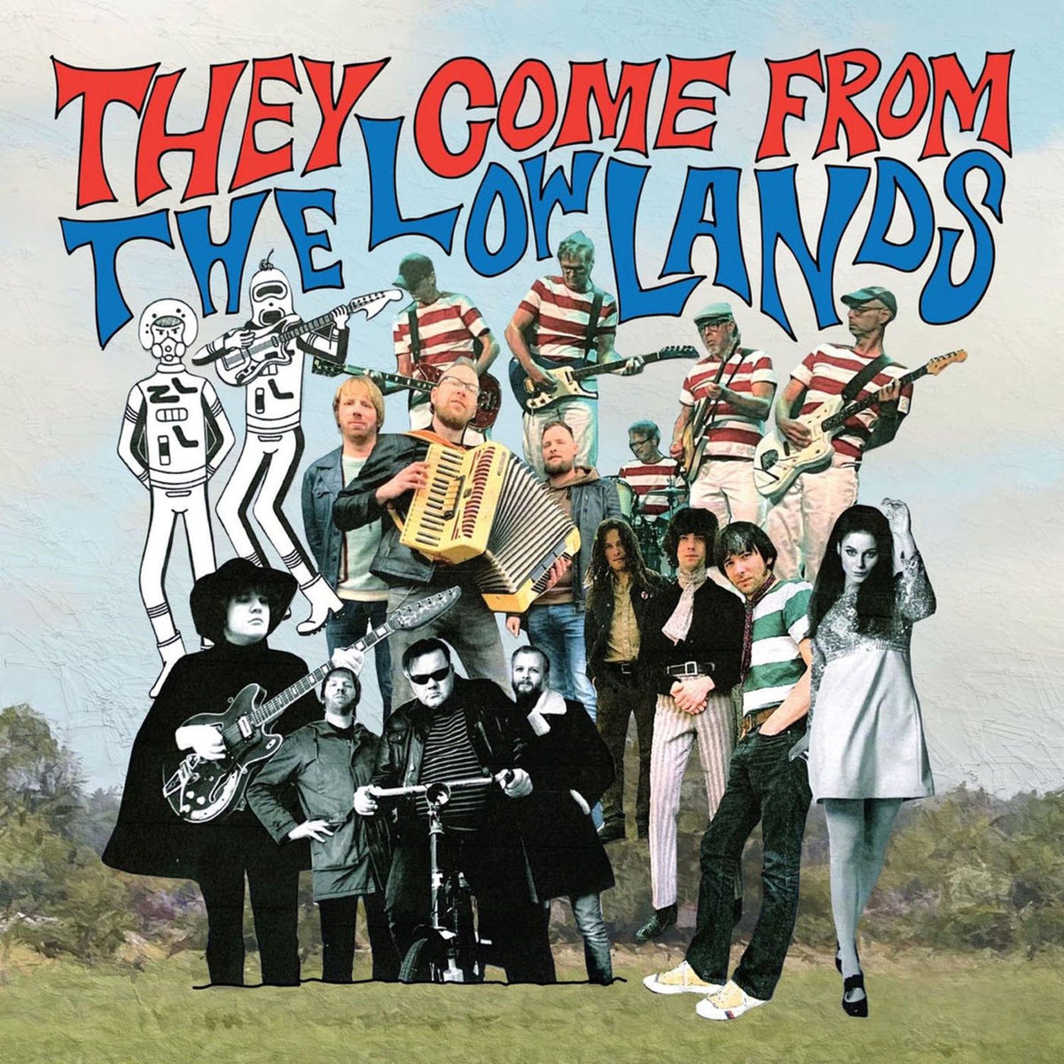 Various Artists – They Come from the Lowlands vinyl record cover