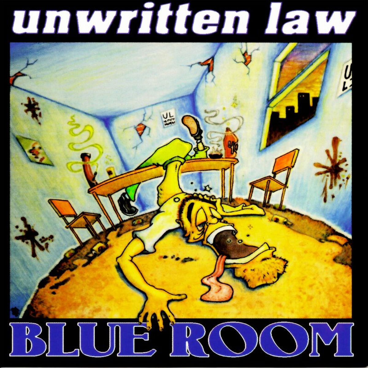 Unwritten Law – Blue Room vinyl cover