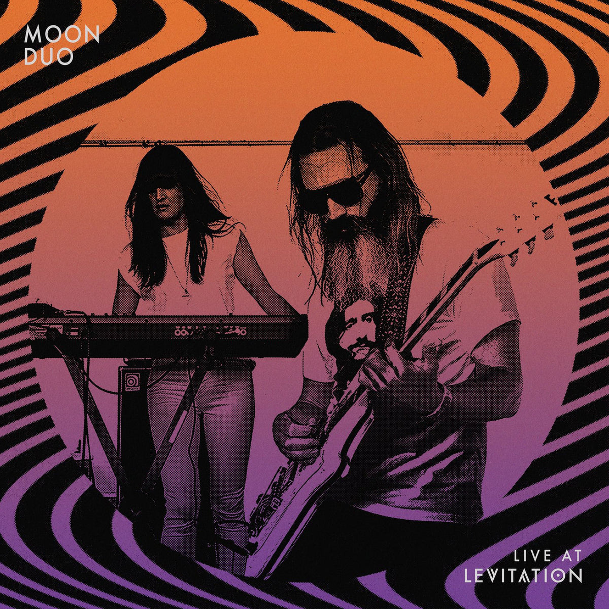 Moon Duo – Live at Levitation (Live) vinyl cover