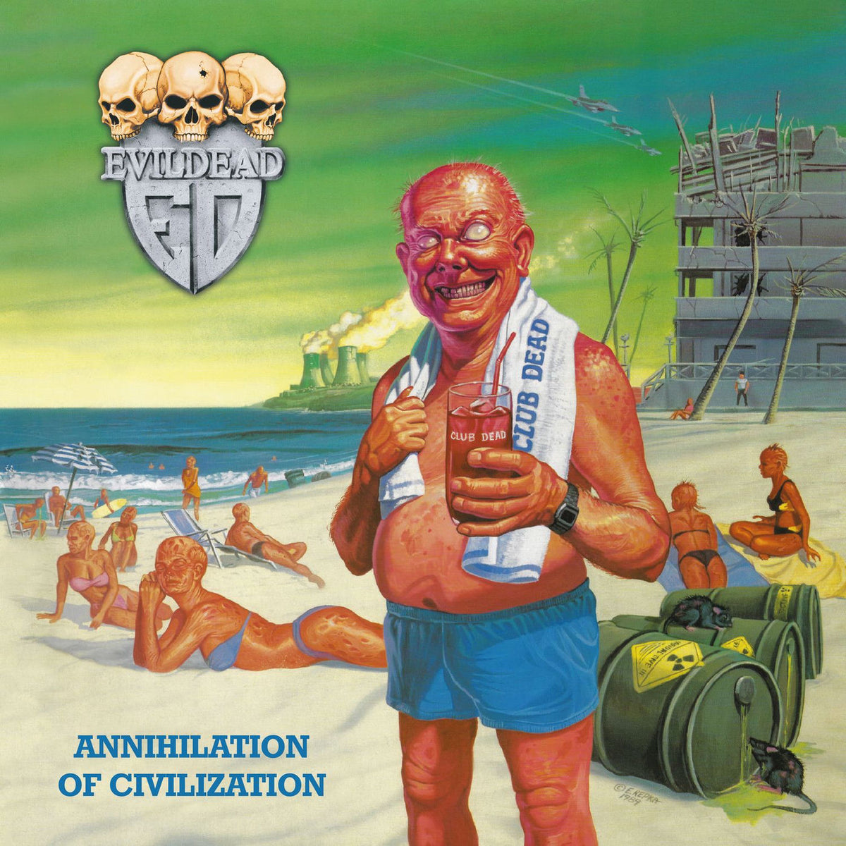 Evildead – Annihilation of Civilization vinyl record cover