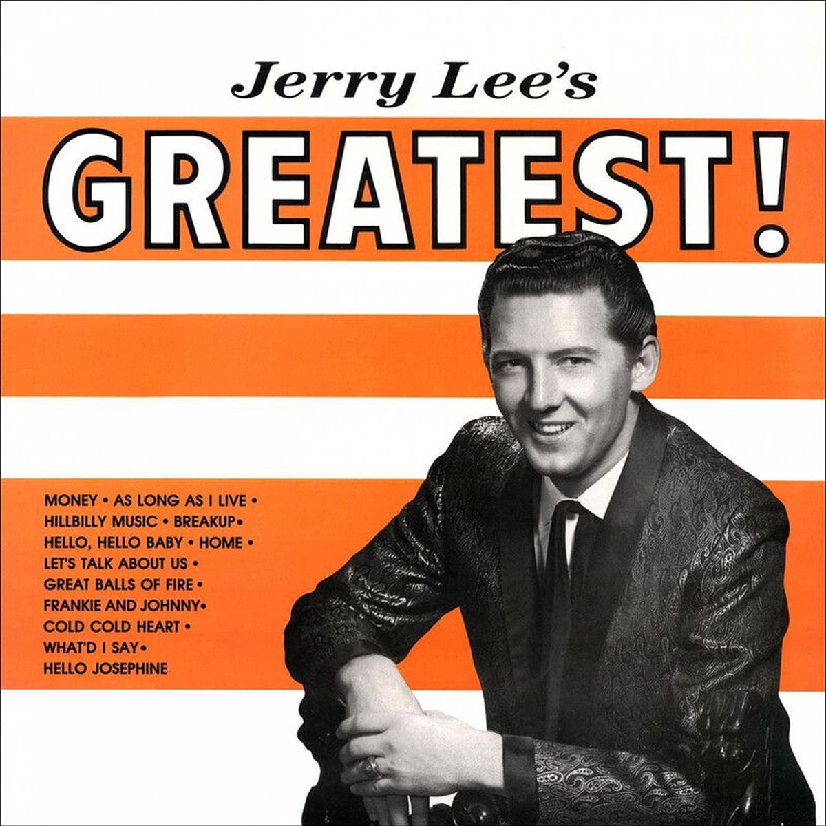 Jerry Lee Lewis – Jerry Lee's Greatest vinyl record cover