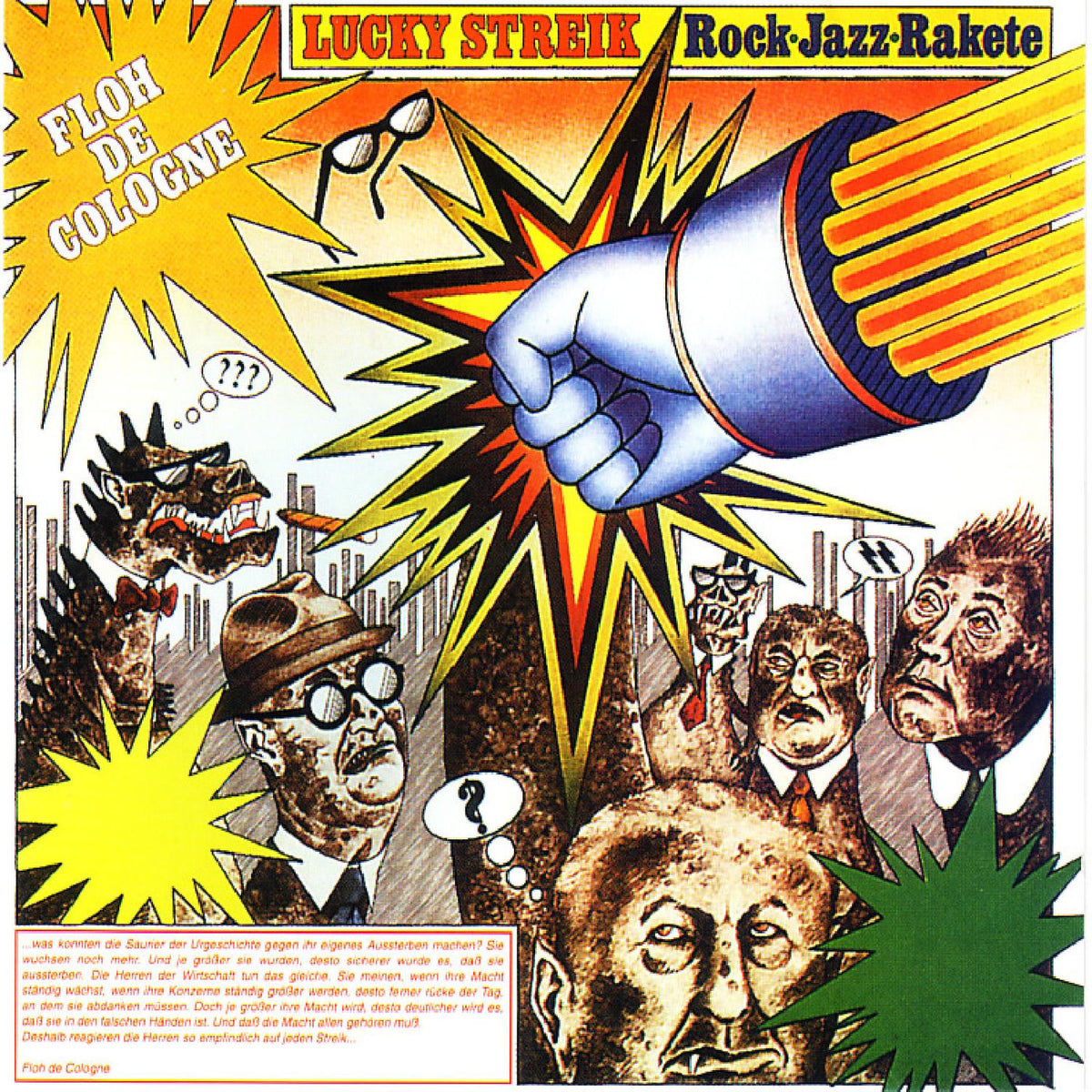 Floh De Cologne – Lucky Streik vinyl record cover