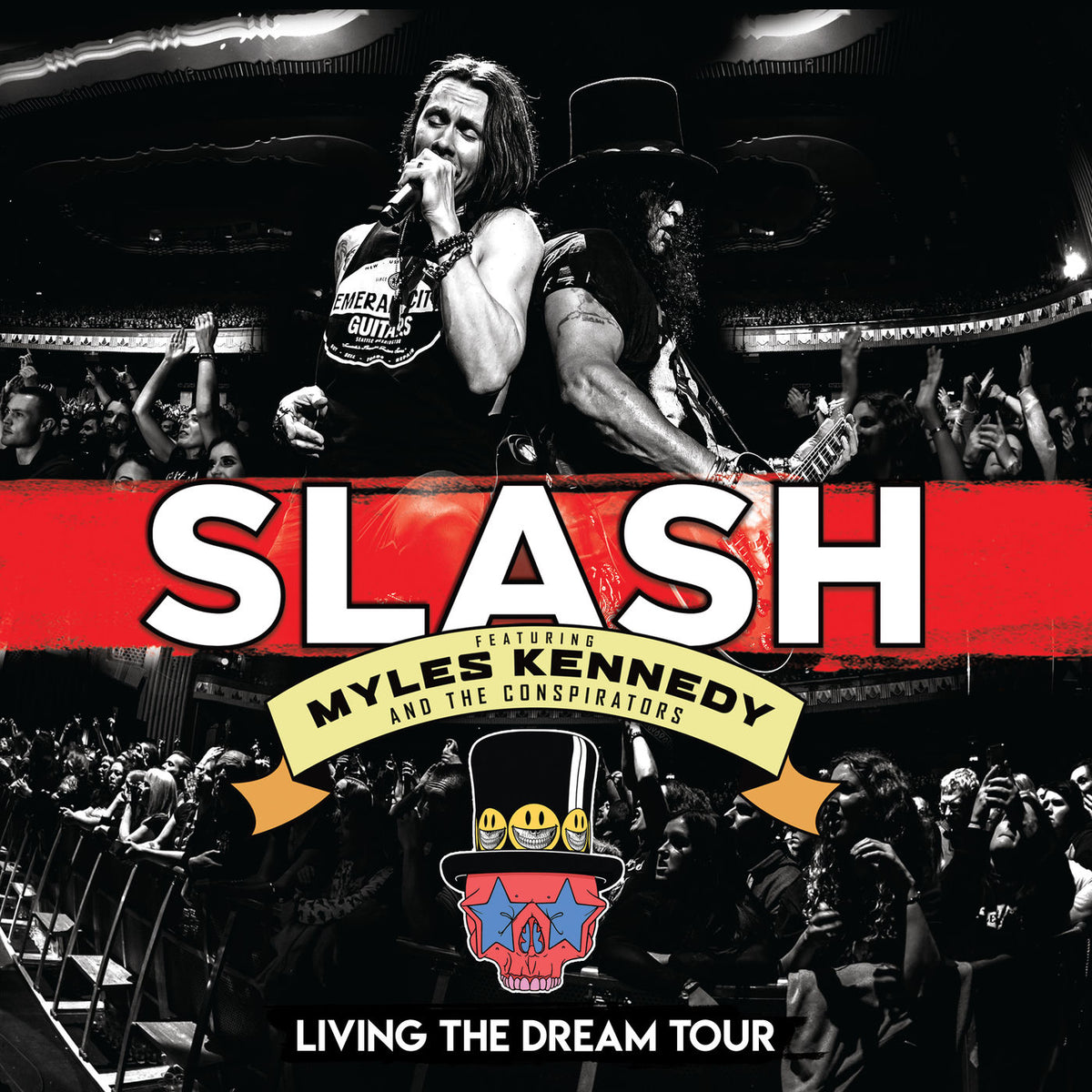Slash – Living The Dream Tour (Live) vinyl cover