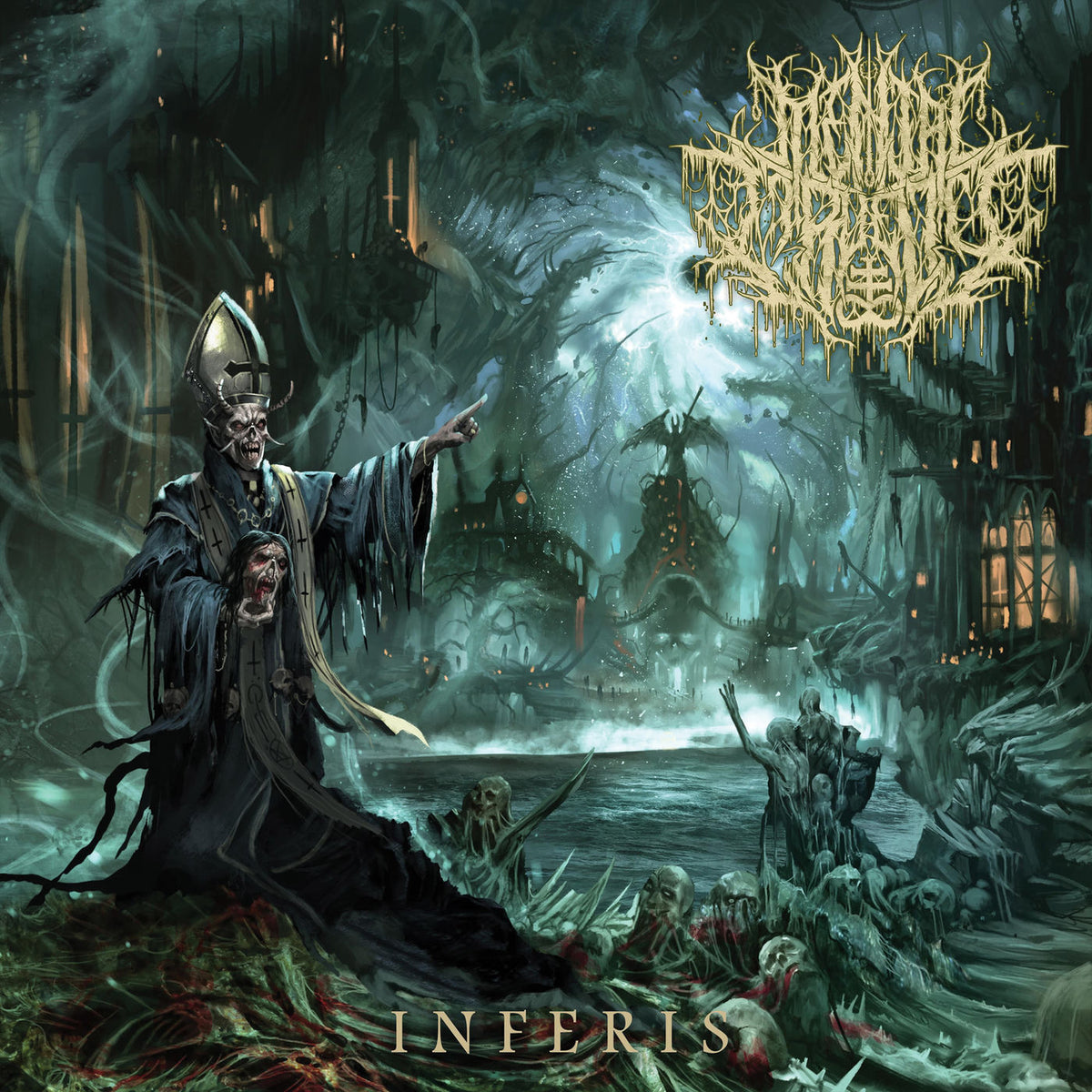 Mental Cruelty – Inferis vinyl record cover