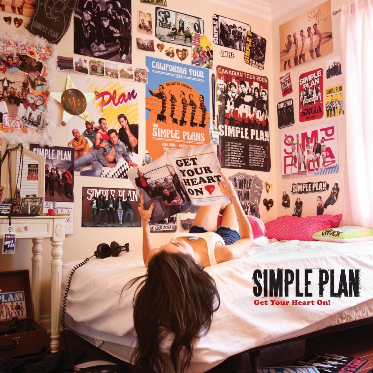 Simple Plan – Get Your Heart On vinyl record cover