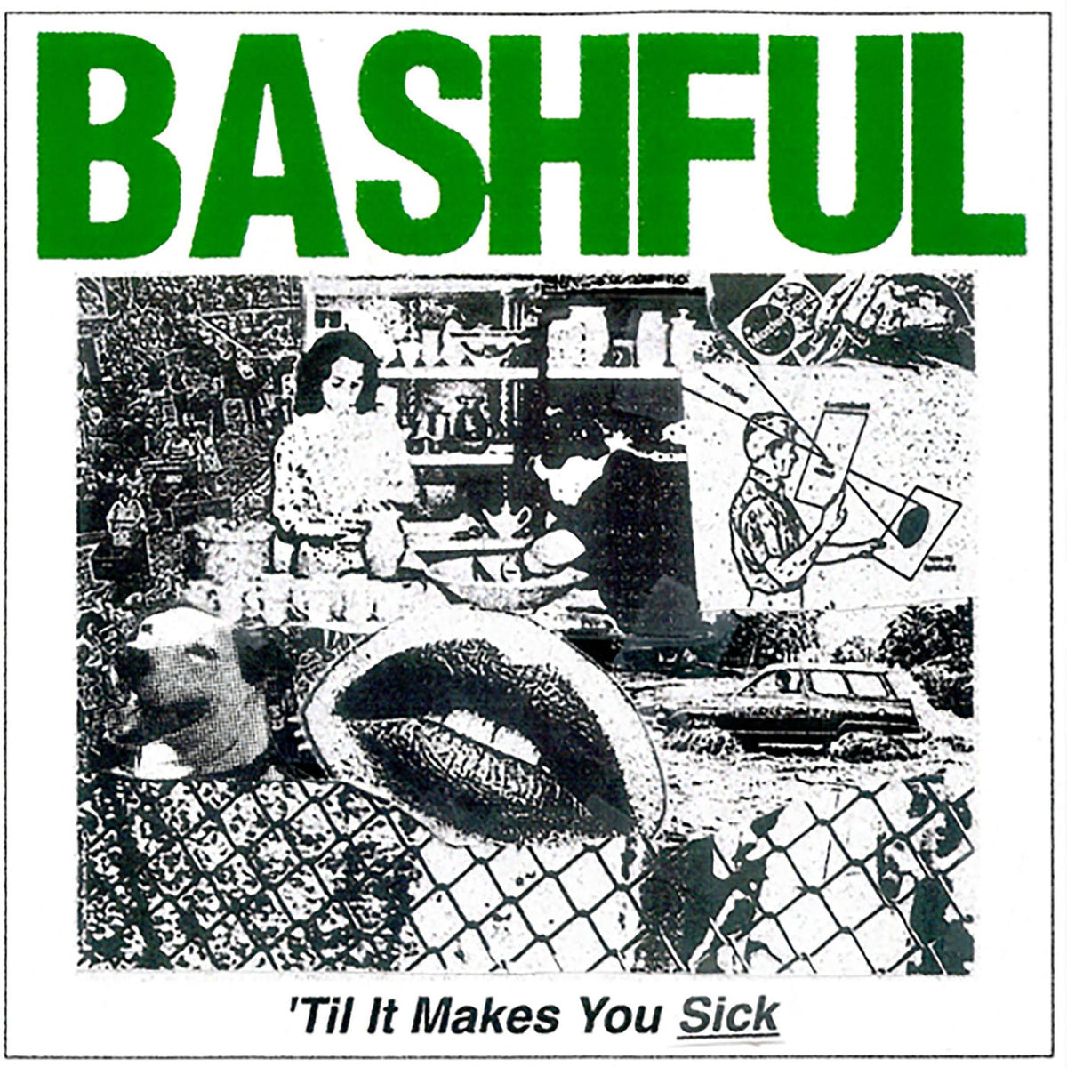 Bashful – 'Til It Makes You Sick vinyl record cover