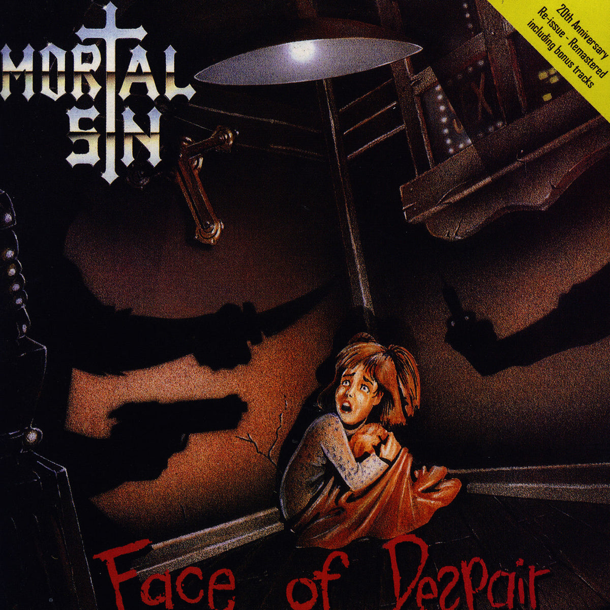 Mortal Sin – Face of Despair vinyl cover