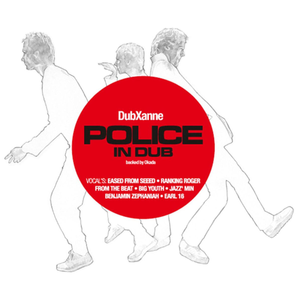 Dubxanne – Police In Dub vinyl record cover
