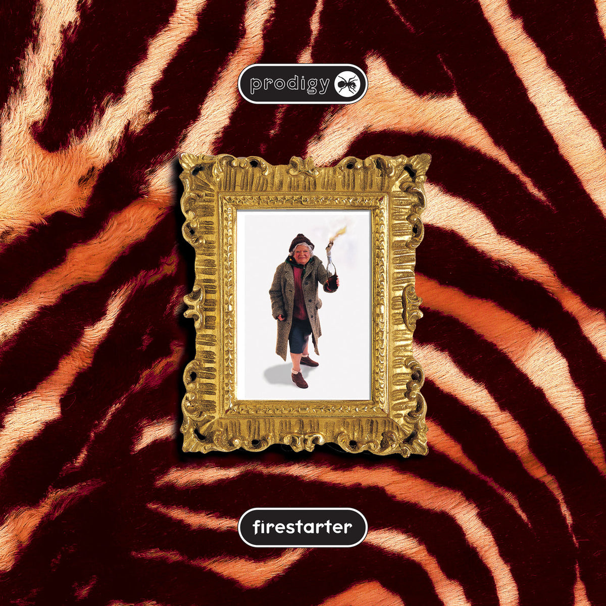 The Prodigy – Firestarter vinyl cover