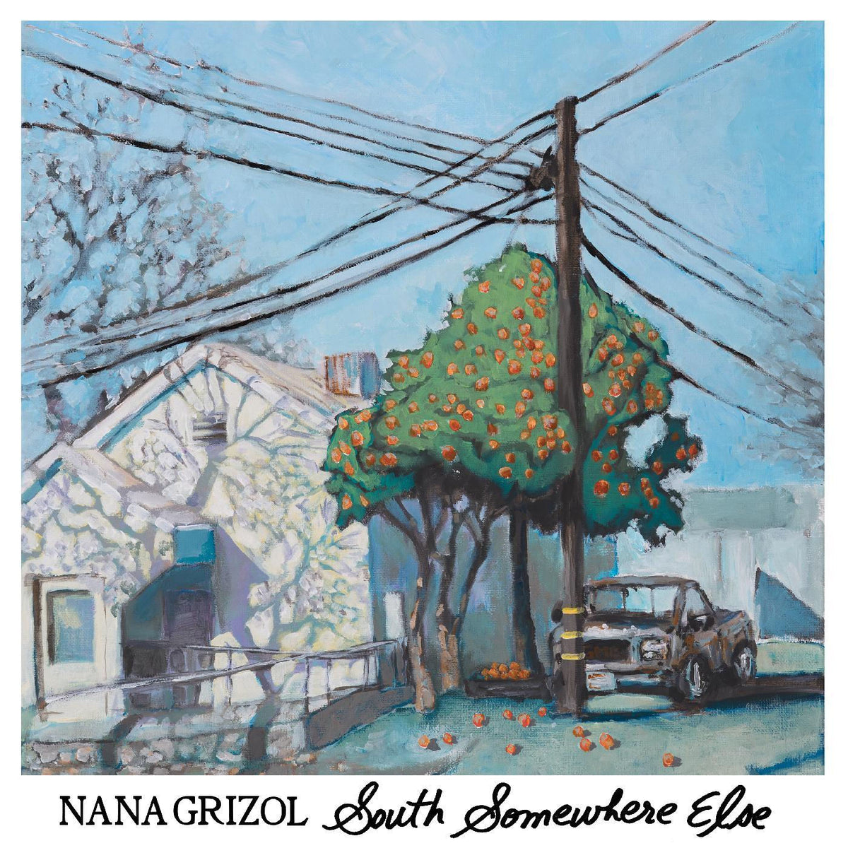 Nana Grizol – South Somewhere Else vinyl record cover