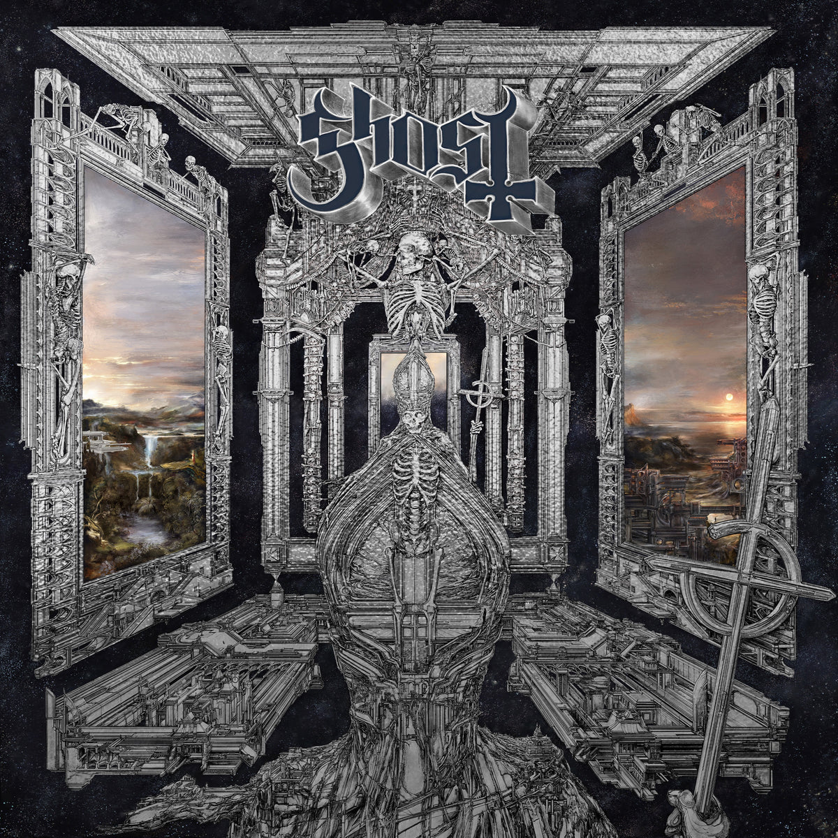 Ghost – Skeletá vinyl cover