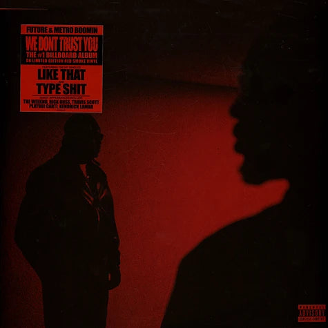 Future & Metro Boomin – We Don't Trust You (alternate Cover – Red Smoke Vinyl)
