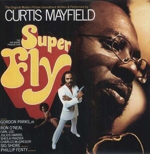 Curtis Mayfield – Superfly - Original Soundtrack vinyl record cover