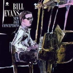 Bill Evans – New Jazz Conceptions vinyl record cover
