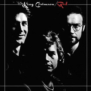 King Crimson – Red vinyl record cover