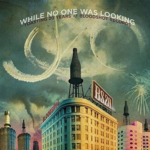 VARIOUS ARTISTS — While No One Was Looking: Toasting 20 Years — record image 1
