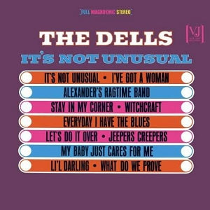 The Dells – It's Not Unusual vinyl record cover