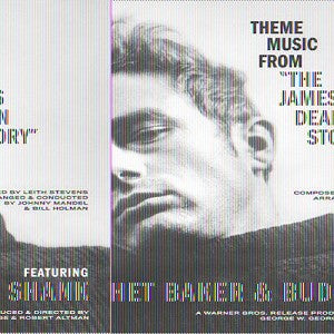 Chet Baker – Theme Music From 'The James Dean Story' vinyl record cover