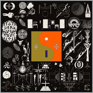 Bon Iver – 22, a Million vinyl record cover