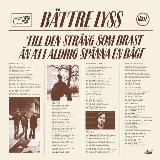 BATTRE LYSS — TILL DEN — record image 1