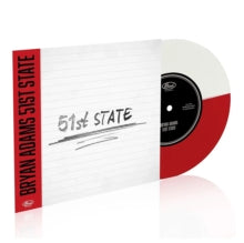 BRYAN ADAMS — 51st State (Red/White Vinyl)