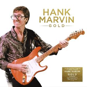 Hank Marvin – Gold vinyl record cover