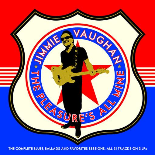 JIMMIE VAUGHAN — THE PLEASURES ALL MINE — record image 1