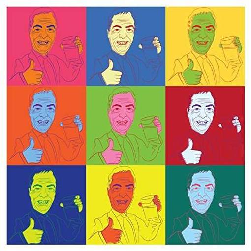 ALCOPOP RECORDS // SHIKARI SO — WIT AND WISDOM OF NIGEL FARAGE — record image 1