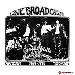 Crosby, Nash and Young – Live On TV 1970 vinyl record cover