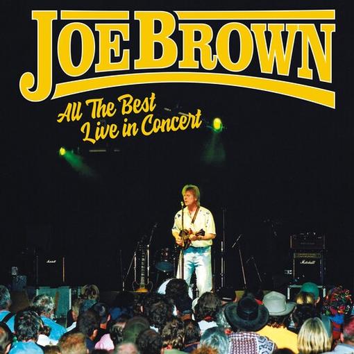 JOE BROWN — ALL THE BEST LIVE IN CONCERT — record image 1