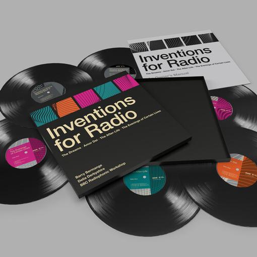 Delia Derbyshire & BBC RWS — Inventions For Radio (6LP Box — record image 1