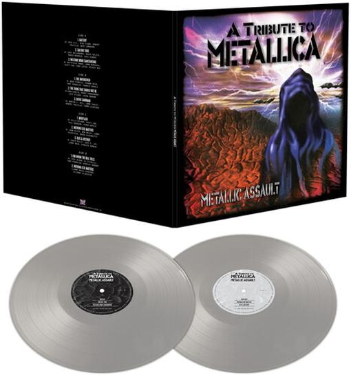 Various Artists — Metallic Assault - A Tribute To Metallica (Limited Edition Silver Vinyl) (LP) — record image 1