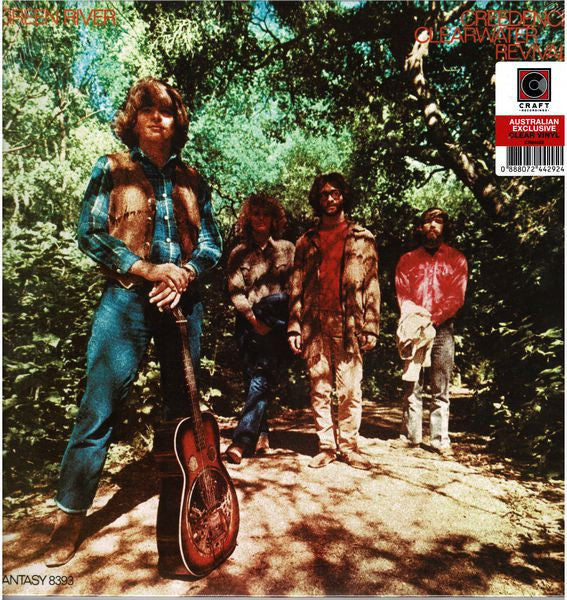 Creedence Clearwater Revival – Green River (Clear LP) — record image 1