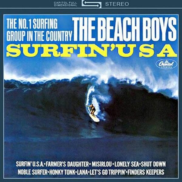 The Beach Boys – Surfin' Usa — album cover