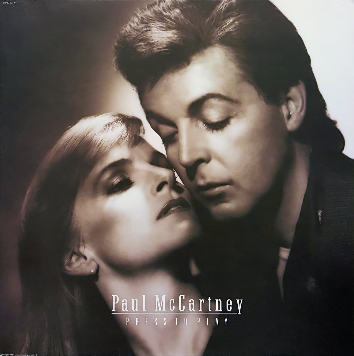 Paul McCartney – Press to Play — album cover