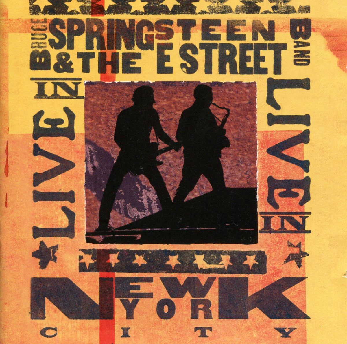 Bruce Springsteen & The E Street Band – Live In New York City vinyl record cover