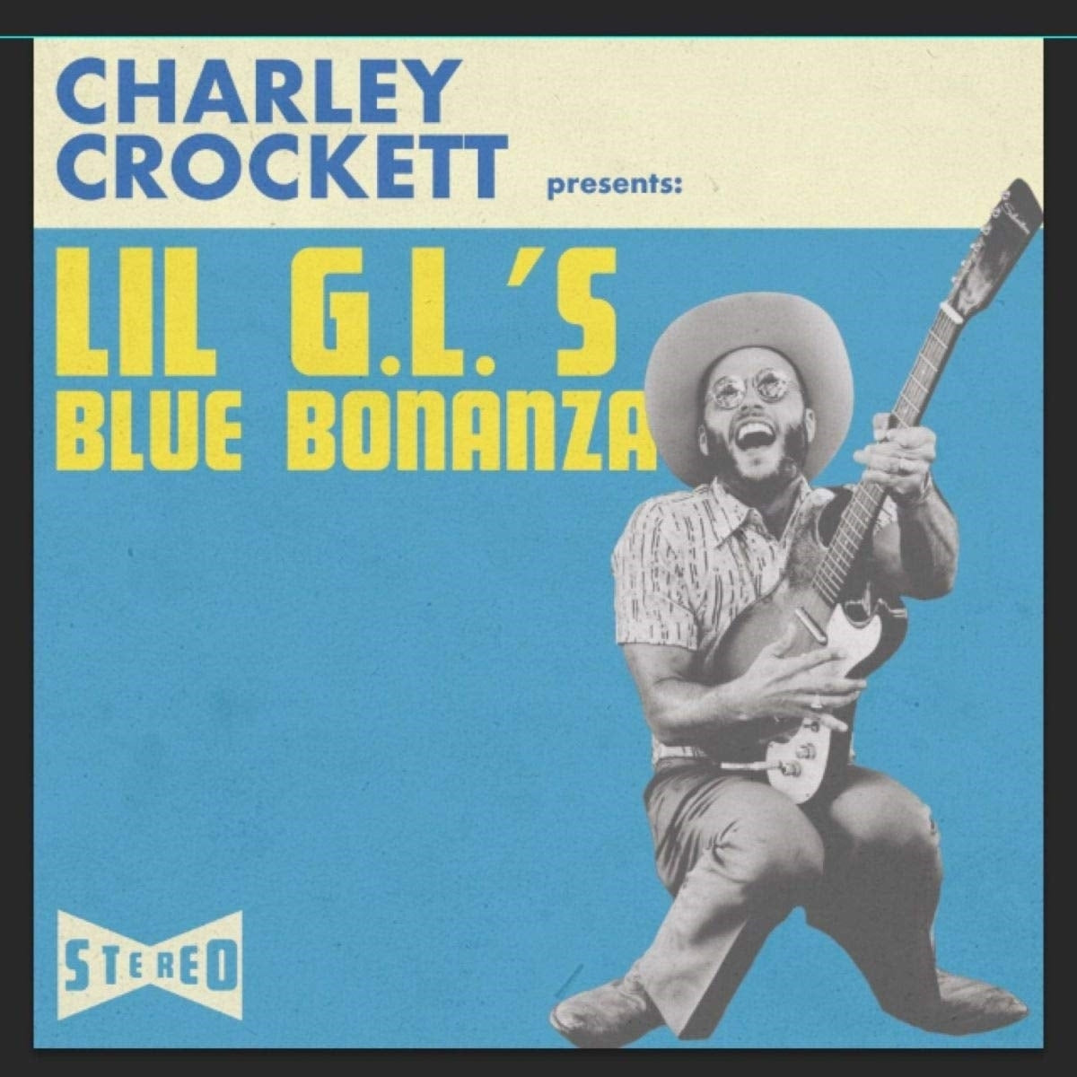 Charley Crockett – Lil G.L.'s Blue Bonanza vinyl record cover